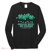 Chillin With My Clovers Long Sleeve Shirt thumb 0