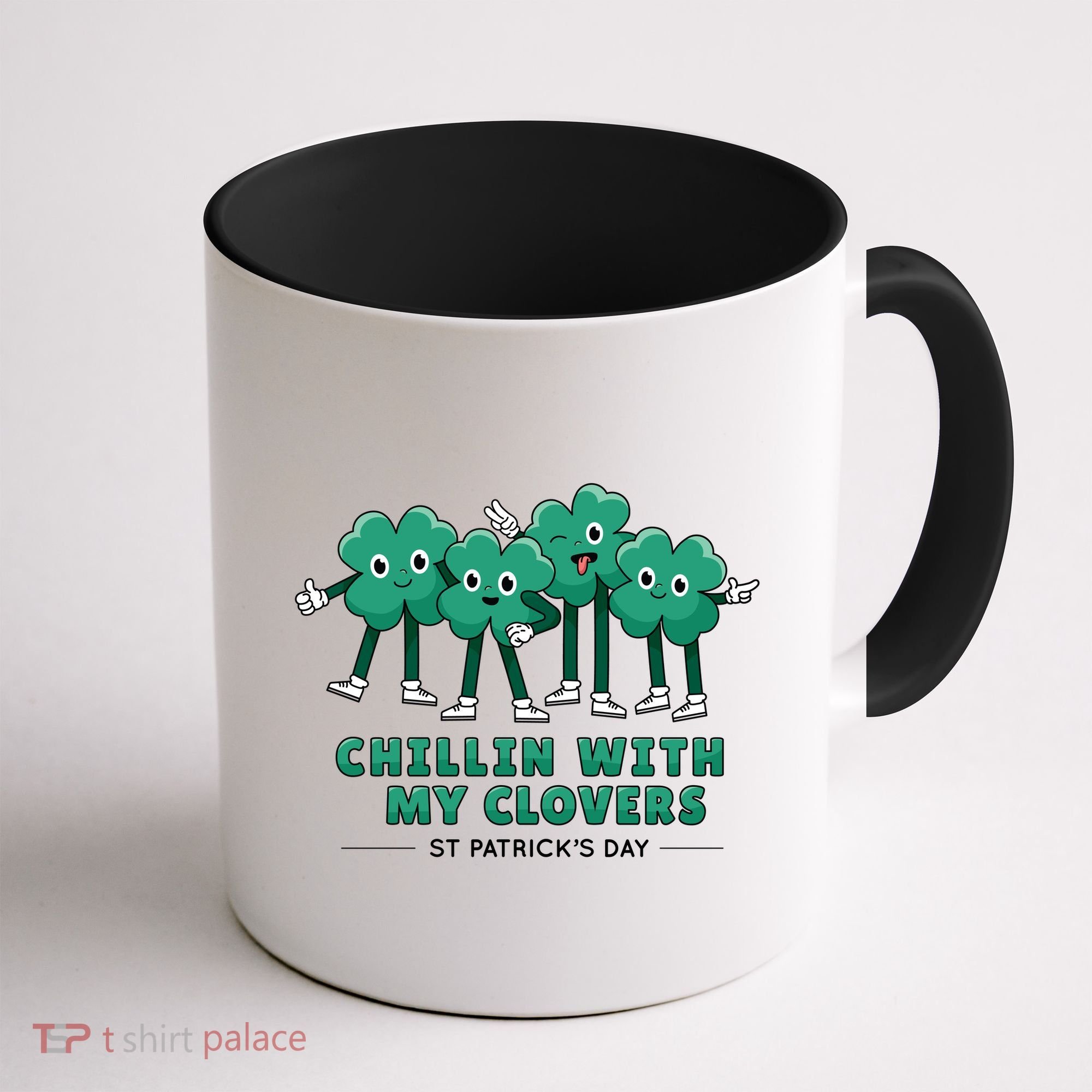 Chillin With My Clovers Coffee Mug
