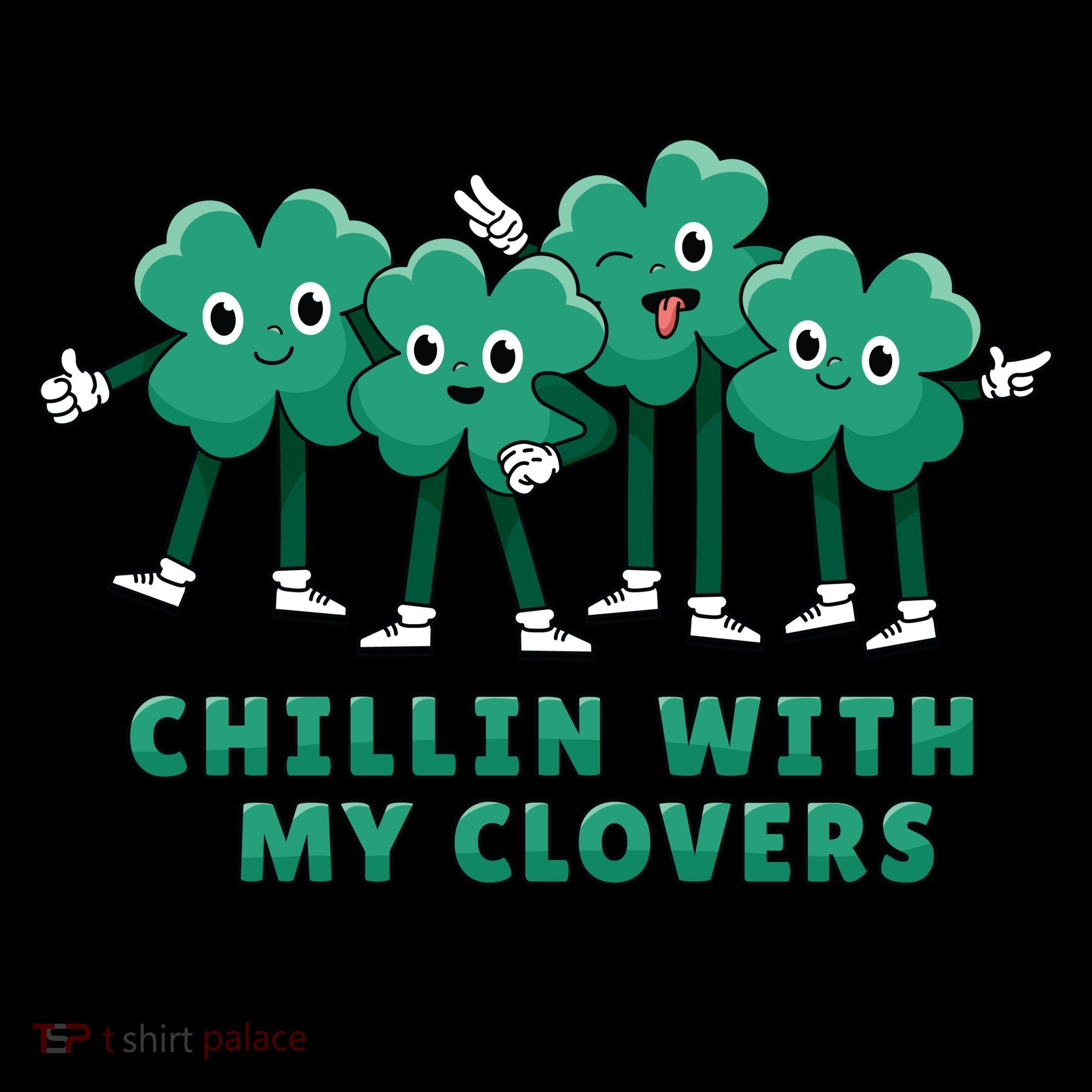 Chillin With My Clovers Coffee Mug