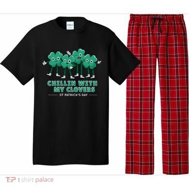 Chillin With My Clovers Pajama Set