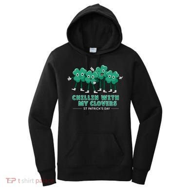 Chillin With My Clovers Women's Hoodie