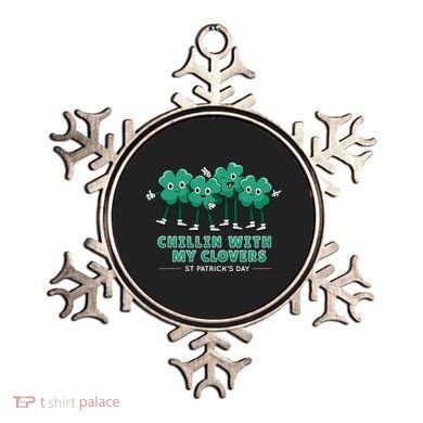 Chillin With My Clovers Ornament