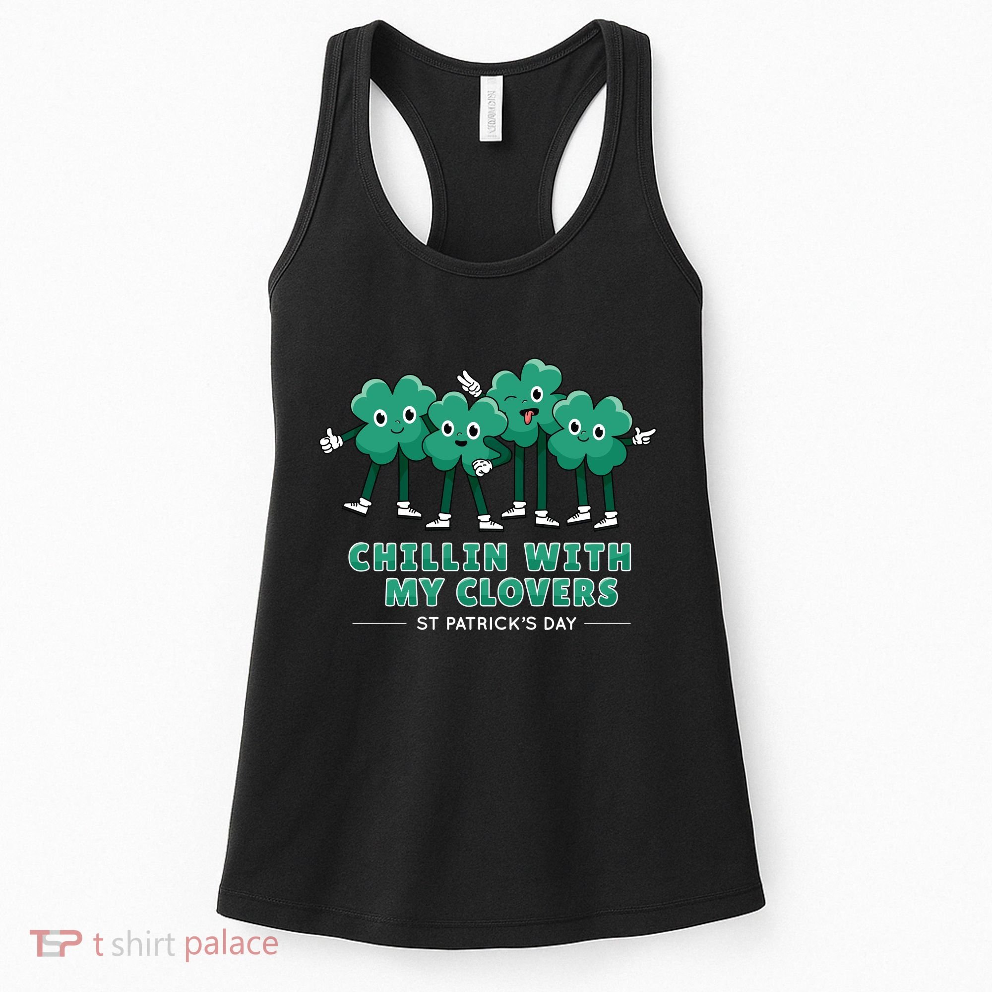 Chillin With My Clovers Women's Tank Top