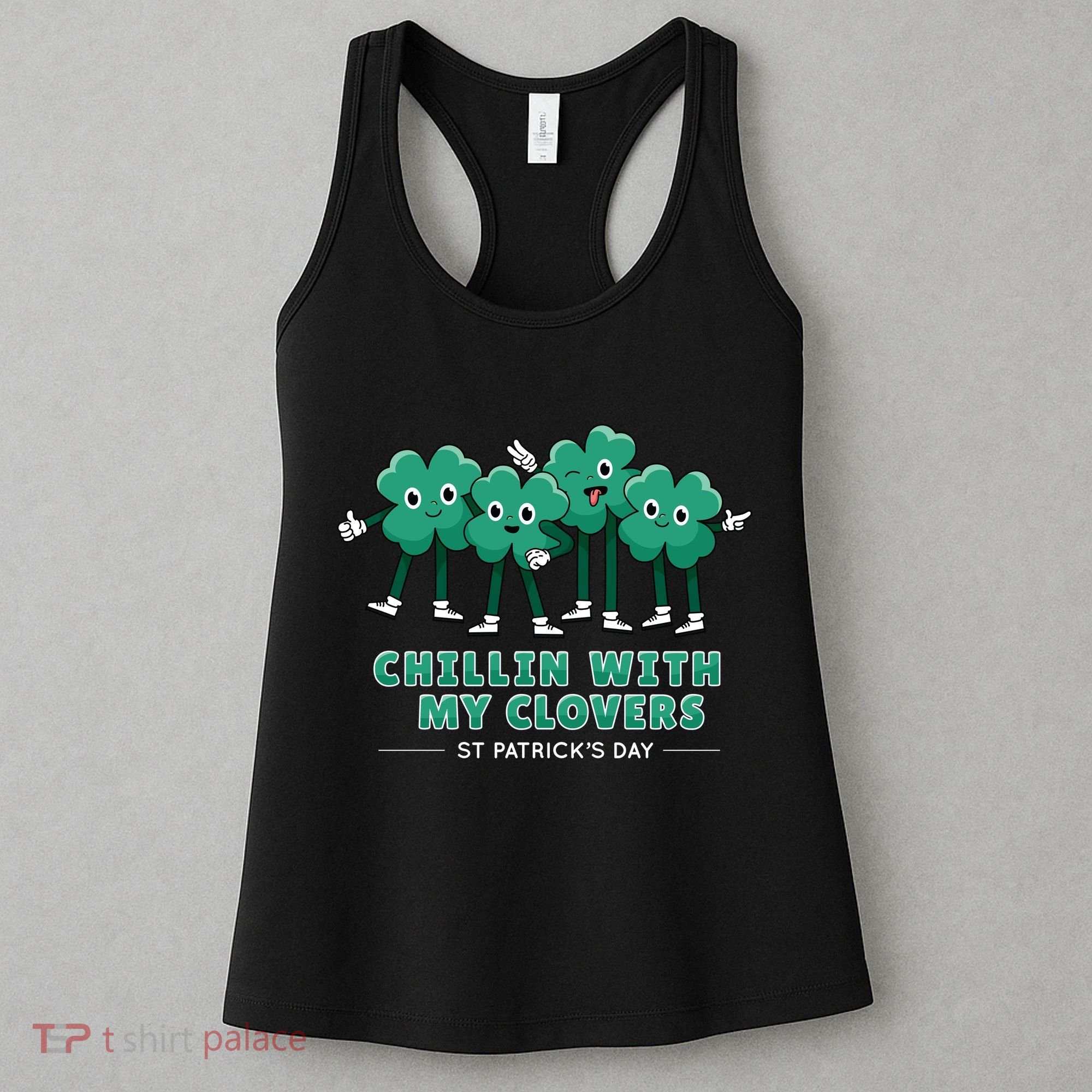 Chillin With My Clovers Women's Tank Top