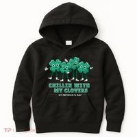 Chillin With My Clovers Kids Hoodie thumb 0