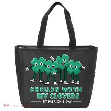 Chillin With My Clovers Tote Bag