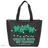 Chillin With My Clovers Tote Bag thumb 0