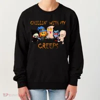 Chillin With My Creeps Women's Sweatshirt thumb 0