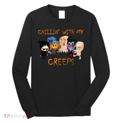 Chillin With My Creeps Long Sleeve Shirt