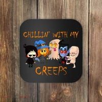 Chillin With My Creeps Coaster thumb 0