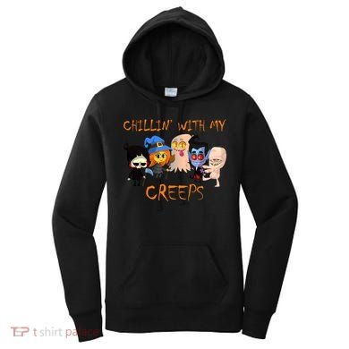 Chillin With My Creeps Women's Hoodie