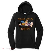 Chillin With My Creeps Women's Hoodie thumb 0