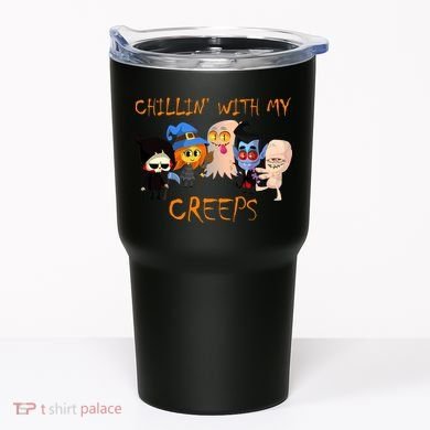 Chillin With My Creeps Tumbler