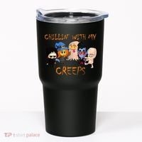 Chillin With My Creeps Tumbler thumb 0