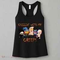 Chillin With My Creeps Women's Tank Top thumb 3