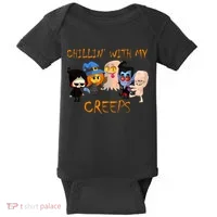 Chillin With My Creeps Baby Bodysuit thumb 0