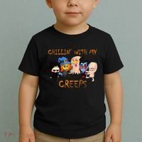 Chillin With My Creeps Toddler T-Shirt thumb 2