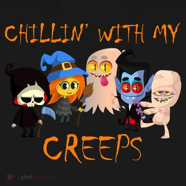 Chillin With My Creeps Toddler T-Shirt