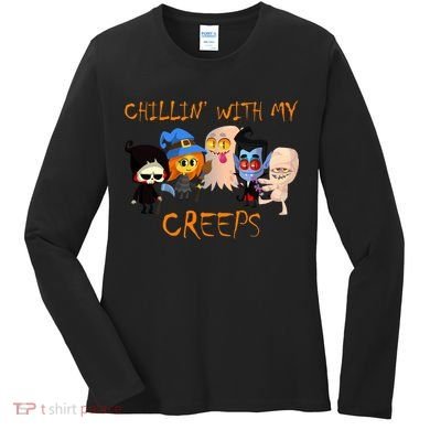 Chillin With My Creeps Women's Long Sleeve Shirt