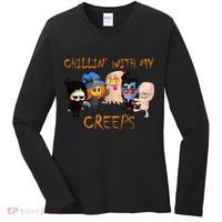 Chillin With My Creeps Women's Long Sleeve Shirt thumb 0