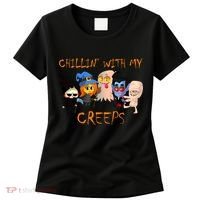 Chillin With My Creeps Women's T-Shirt thumb 0