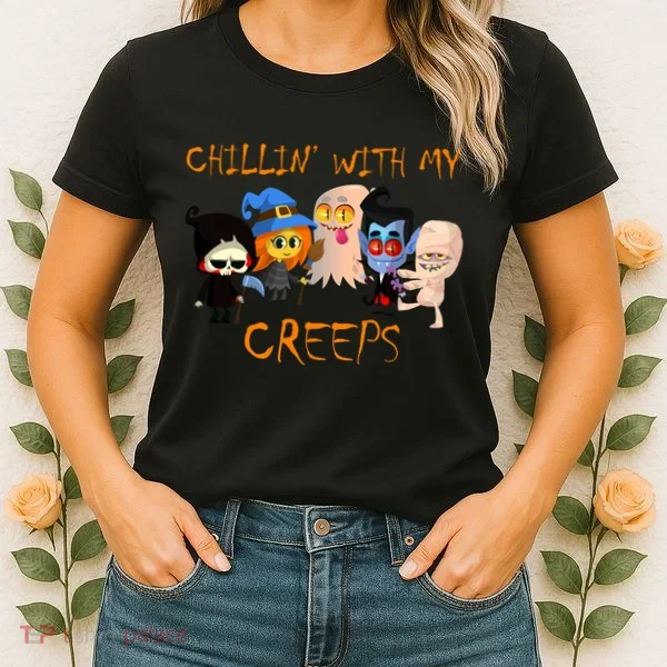 Chillin With My Creeps Women's T-Shirt