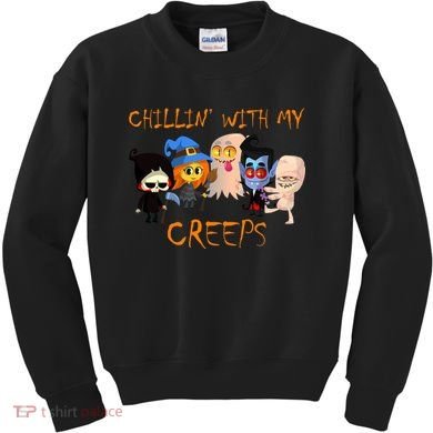 Chillin With My Creeps Kids Sweatshirt