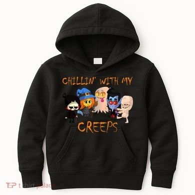Chillin With My Creeps Kids Hoodie