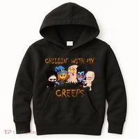 Chillin With My Creeps Kids Hoodie thumb 0
