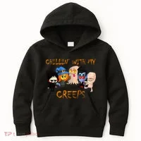 Chillin With My Creeps Kids Hoodie thumb 0