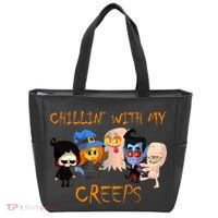 Chillin With My Creeps Tote Bag thumb 0