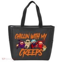 Chillin With My Creeps Spooky Monsters Bag thumb 0