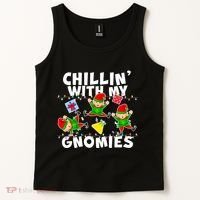 Chillin' With My Gnomies Tank Top thumb 2
