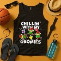 Chillin' With My Gnomies Tank Top thumb 4
