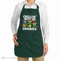 Chillin' With My Gnomies Apron thumb 2