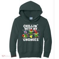 Chillin' With My Gnomies Kids Hoodie thumb 0