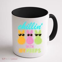 Chillin' With My Peeps Coffee Mug thumb 1