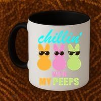 Chillin' With My Peeps Coffee Mug thumb 2