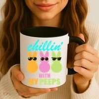 Chillin' With My Peeps Coffee Mug thumb 3