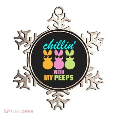 Chillin' With My Peeps Ornament