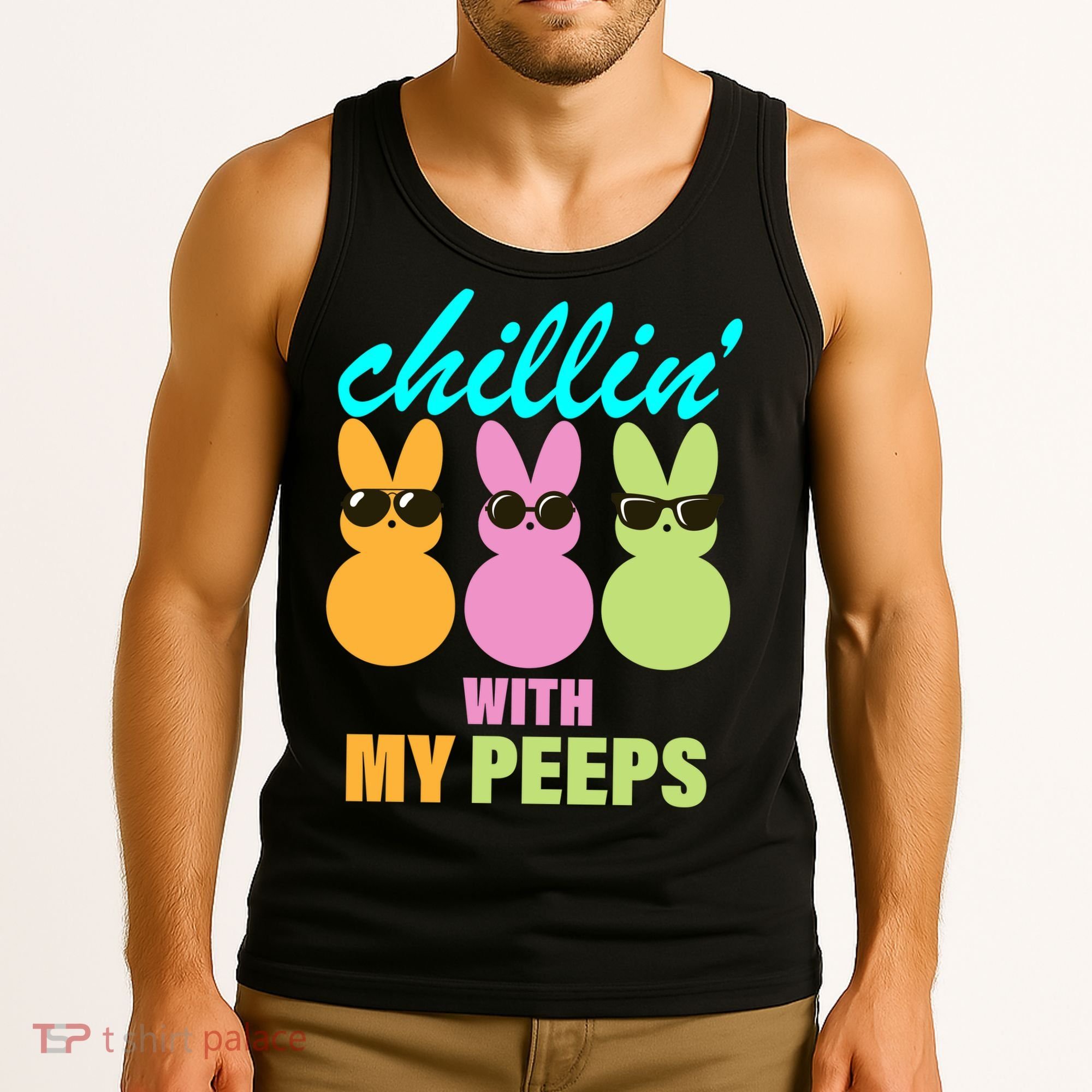 Chillin' With My Peeps Tank Top