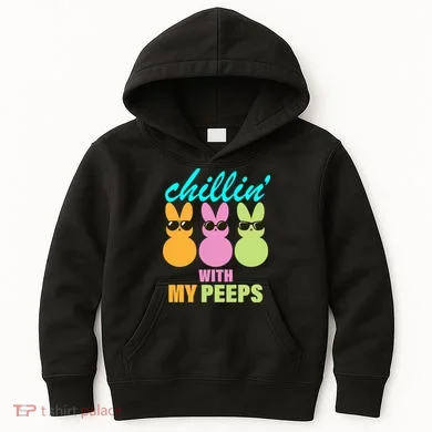 Chillin' With My Peeps Kids Hoodie