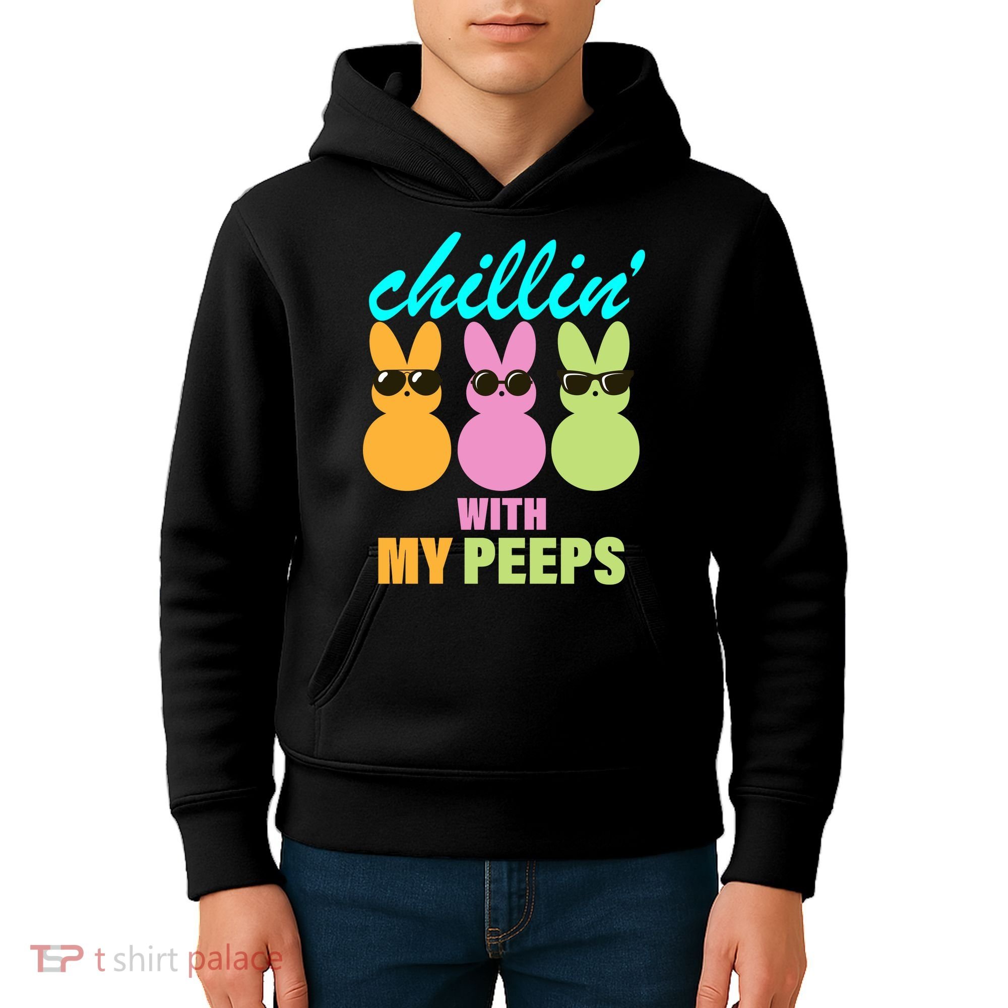 Chillin' With My Peeps Kids Hoodie