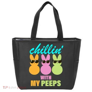 Chillin' With My Peeps Tote Bag