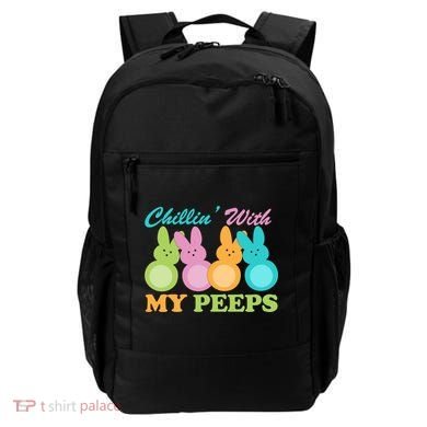 Chillin With My Peeps Easter Rabbits Backpack