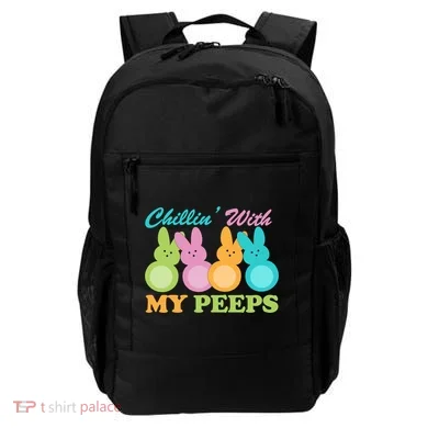 Chillin With My Peeps Easter Rabbits Backpack