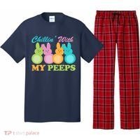 Chillin With My Peeps Easter Rabbits Pajama Set thumb 0