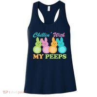 Chillin With My Peeps Easter Rabbits Women's Tank Top thumb 0