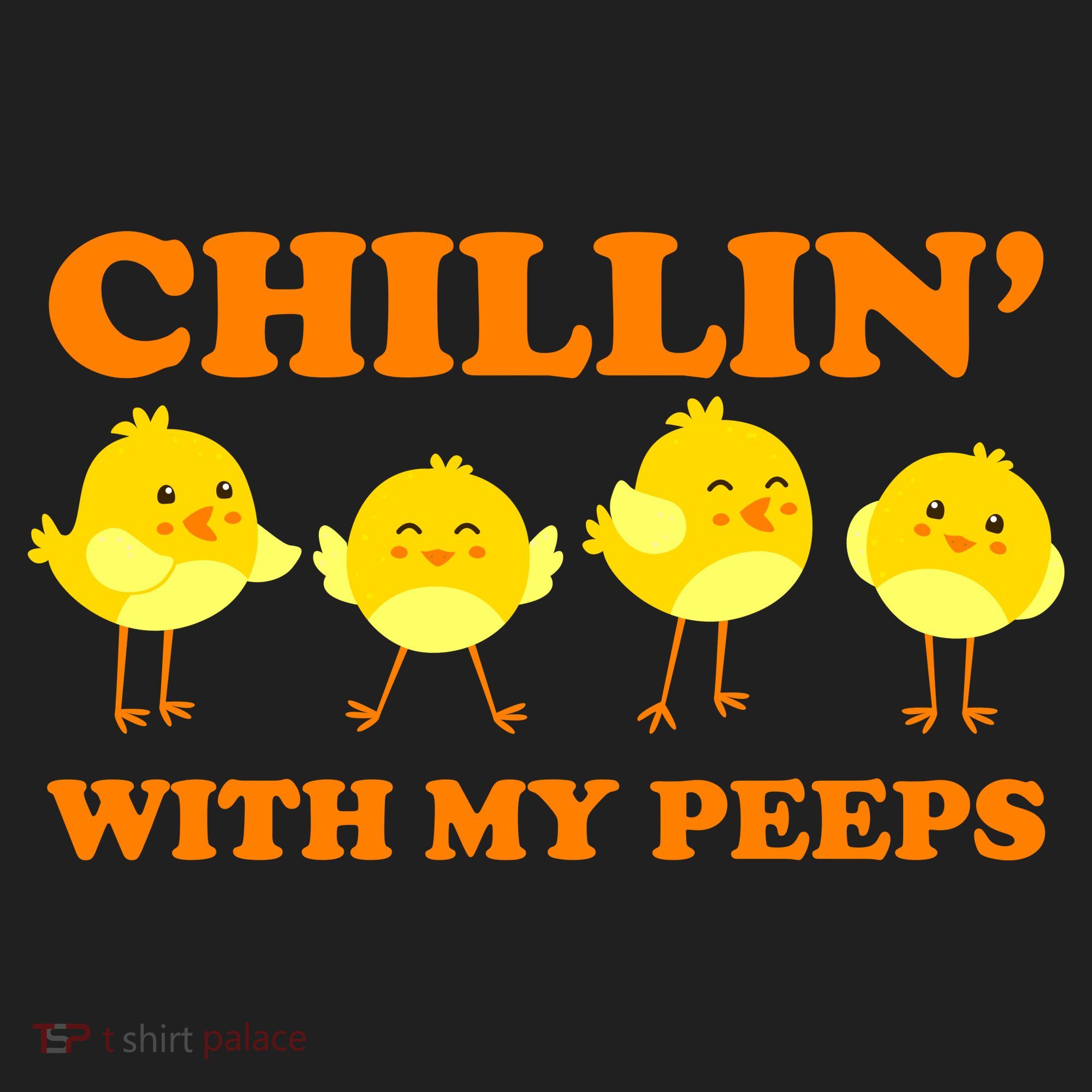 Chillin With My Peeps Funny Easter Hat