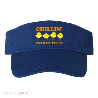 Chillin With My Peeps Funny Easter Visor